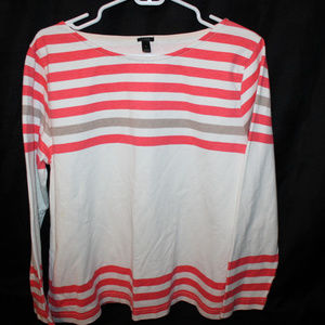 J. Crew Striped Sweatshirt